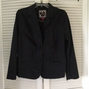 Black plus blazer
